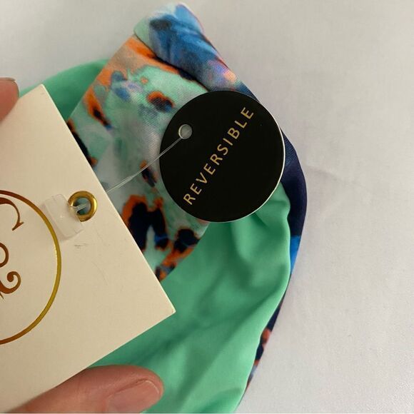 Cyn & Luca Women’s Tie Dye Reversible Cheeky Bikini Bottom size S - Picture 4 of 4